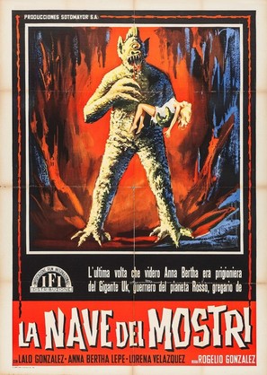 La nave de los monstruos - Italian Movie Poster (thumbnail)