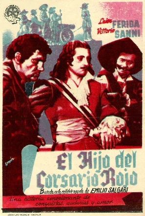 Il figlio del corsaro rosso - Spanish Movie Poster (thumbnail)