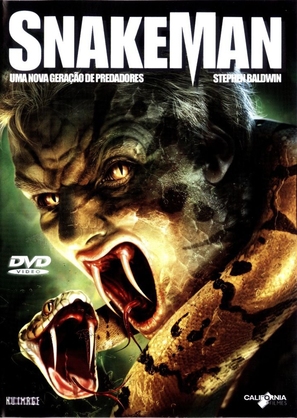 The Snake King - Brazilian DVD movie cover (thumbnail)