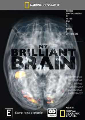 &quot;My Brilliant Brain&quot; - Australian DVD movie cover (thumbnail)