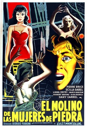 Il mulino delle donne di pietra - Spanish Movie Poster (thumbnail)