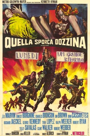 The Dirty Dozen - Italian Movie Poster (thumbnail)