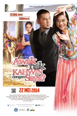 Awak Nak Kahwin Dengan Saya? - Malaysian Movie Poster (thumbnail)