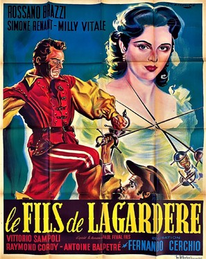 Il figlio di Lagard&egrave;re - French Movie Poster (thumbnail)