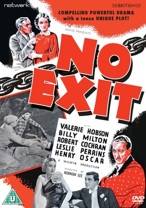 No Escape - British DVD movie cover (thumbnail)