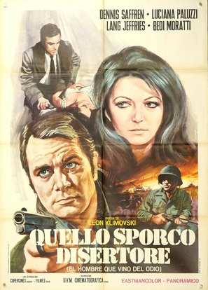 El hombre que vino del odio - Italian Movie Poster (thumbnail)
