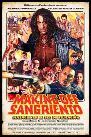 Making off Sangriento: Masacre en el set de Filmaci&oacute;n - Argentinian Movie Poster (thumbnail)