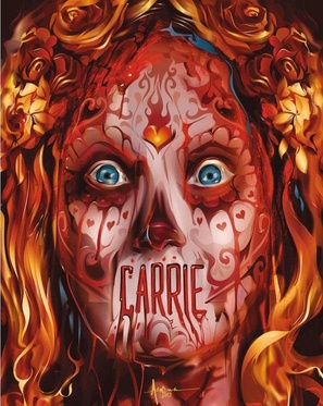 Carrie - German Blu-Ray movie cover (thumbnail)