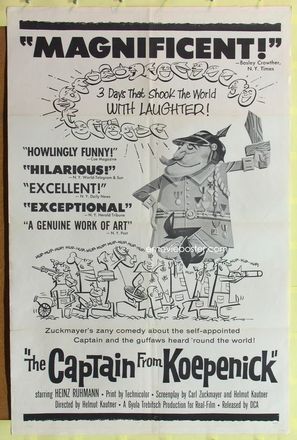Hauptmann von K&ouml;penick, Der - Movie Poster (thumbnail)