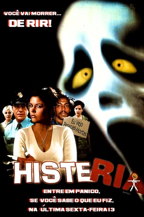 Shriek If You Know What I Did Last Friday The Thirteenth - Brazilian VHS movie cover (thumbnail)