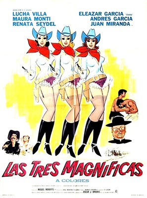 Las tres magnificas - Mexican Movie Poster (thumbnail)