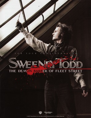 Sweeney Todd: The Demon Barber of Fleet Street - Movie Poster (thumbnail)