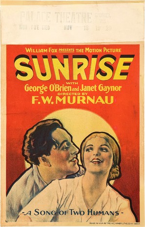 Sunrise: A Song of Two Humans - Movie Poster (thumbnail)