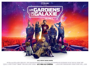 Guardians of the Galaxy Vol. 3 - French Movie Poster (thumbnail)