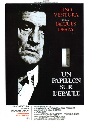 Un papillon sur l&#039;&eacute;paule - French Movie Poster (thumbnail)