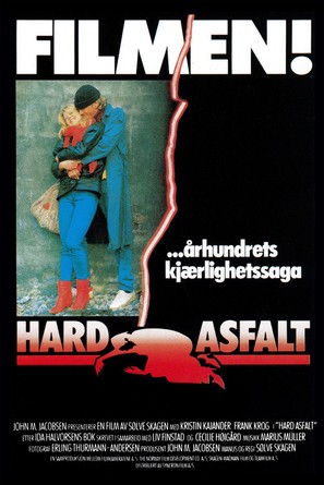 Hard asfalt - Norwegian Movie Poster (thumbnail)