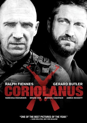 Coriolanus - DVD movie cover (thumbnail)