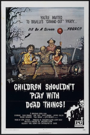 Children Shouldn&#039;t Play with Dead Things - Theatrical movie poster (thumbnail)