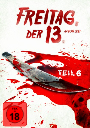 Friday the 13th Part VI: Jason Lives - German Movie Cover (thumbnail)