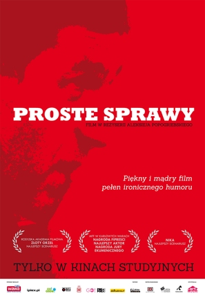 Prostye veshchi - Polish Movie Poster (thumbnail)
