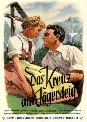 Das Kreuz am J&auml;gersteig - German Movie Poster (thumbnail)