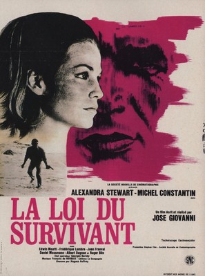 La loi du survivant - French Movie Poster (thumbnail)