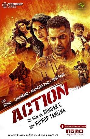 Action - French Movie Poster (thumbnail)