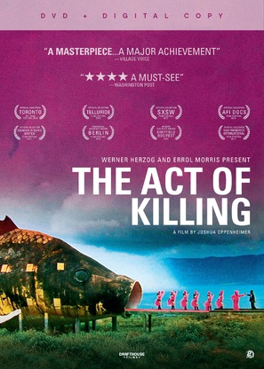 The Act of Killing - DVD movie cover (thumbnail)