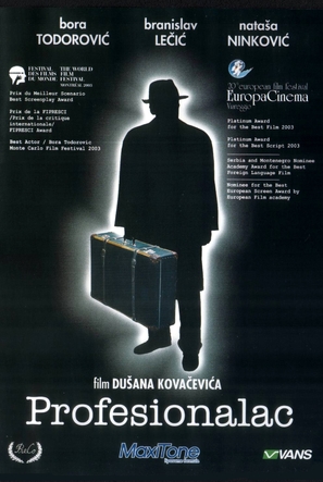 Profesionalac - Serbian DVD movie cover (thumbnail)