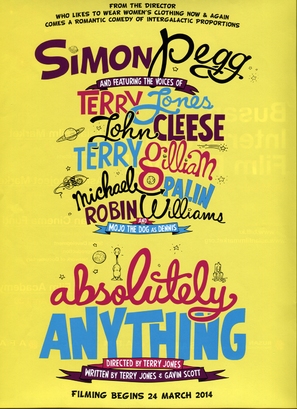 Absolutely Anything - British Movie Poster (thumbnail)