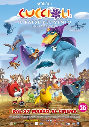 Cuccioli Il paese del vento - Italian Movie Poster (thumbnail)