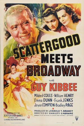 Scattergood Meets Broadway - Movie Poster (thumbnail)