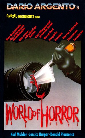 Il mondo dell&#039;orrore di Dario Argento - German Movie Cover (thumbnail)