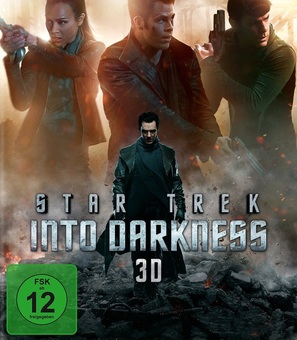 Star Trek Into Darkness - German Blu-Ray movie cover (thumbnail)