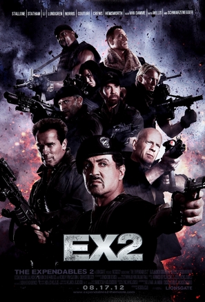 The Expendables 2 - British Movie Poster (thumbnail)