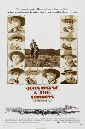 The Cowboys - Theatrical movie poster (thumbnail)