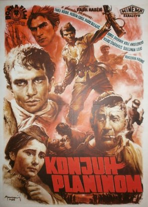 Konjuh planinom - Yugoslav Movie Poster (thumbnail)