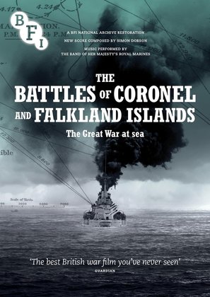 The Battles of Coronel and Falkland Islands - British DVD movie cover (thumbnail)