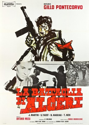 La battaglia di Algeri - Italian Movie Poster (thumbnail)