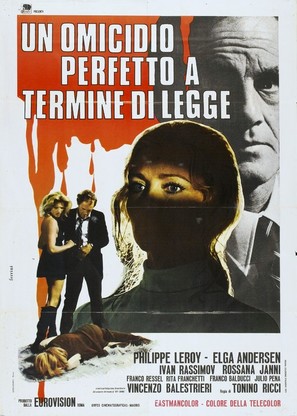 Un omicidio perfetto a termine di legge - Italian Movie Poster (thumbnail)