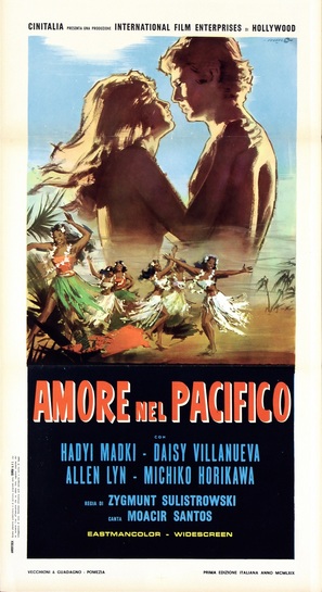 Love in the Pacific - Italian Movie Poster (thumbnail)