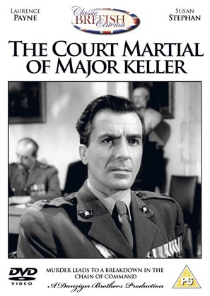 The Court Martial of Major Keller - British DVD movie cover (thumbnail)