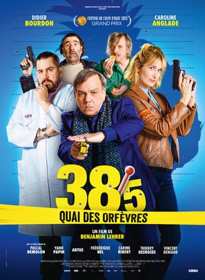 38,5 quai des orfevres - French Movie Poster (thumbnail)