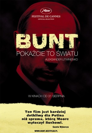 Rebellion: The Litvinenko Case - Polish Movie Poster (thumbnail)