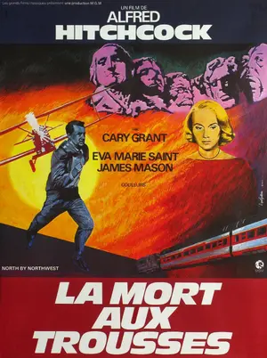 North by Northwest - French Movie Poster (thumbnail)