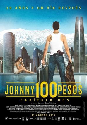 Johnny 100 Pesos: 20 a&ntilde;os y un d&iacute;a despu&eacute;s - Chilean Movie Poster (thumbnail)