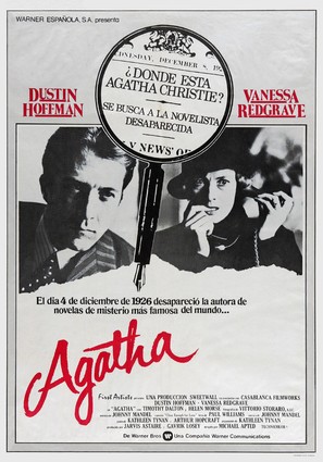 Agatha - Spanish Movie Poster (thumbnail)