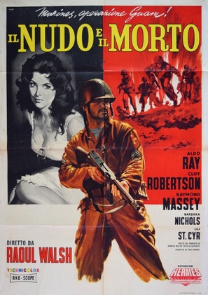 The Naked and the Dead - Italian Movie Poster (thumbnail)