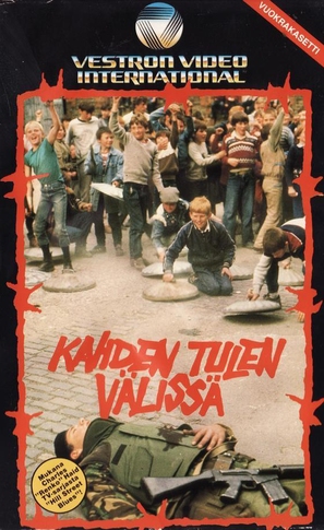 Children in the Crossfire - Finnish VHS movie cover (thumbnail)