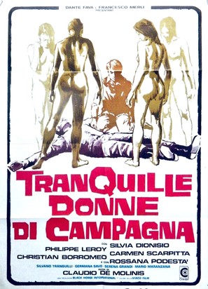Tranquille donne di campagna - Italian Movie Poster (thumbnail)
